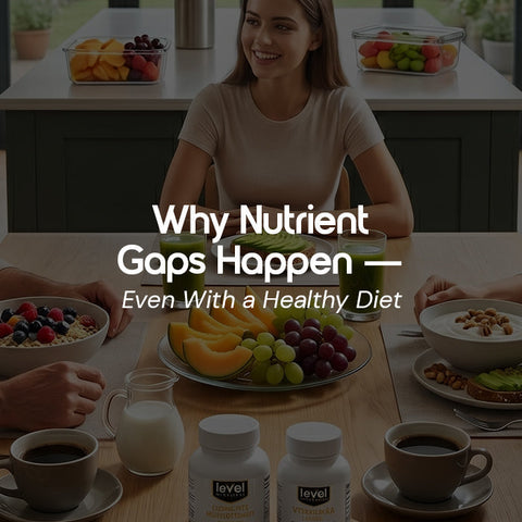 Why Nutrient Gaps Happen — Even with a Healthy Diet