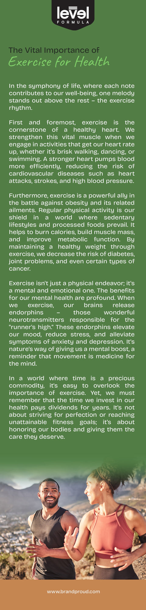 The Vital Importance of Exercise for Health