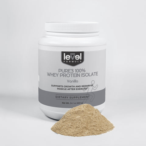 Pure3 100% Whey Protein Isolate (Vanilla)