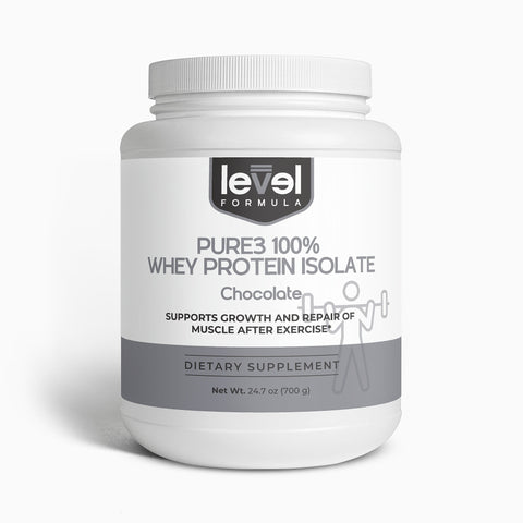 Pure3 100% Whey Protein Isolate (Chocolate)