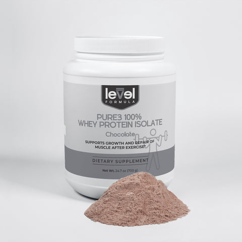 Pure3 100% Whey Protein Isolate (Chocolate)