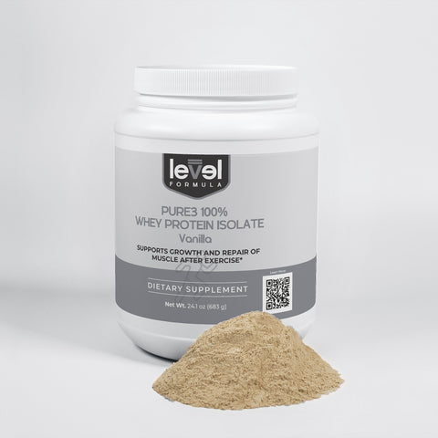 Pure3 100% Whey Protein Isolate (Vanilla)